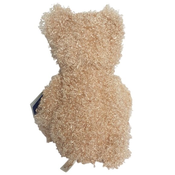 Dan Dee Teddy Bear 13.5" Beige Curly Collectors Choice Plush Teddy Bear NEW - Picture 3 of 9